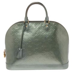 LOUIS VUITTON Bag Classic Alma PM Menthe Green Epi Leather at 1stDibs