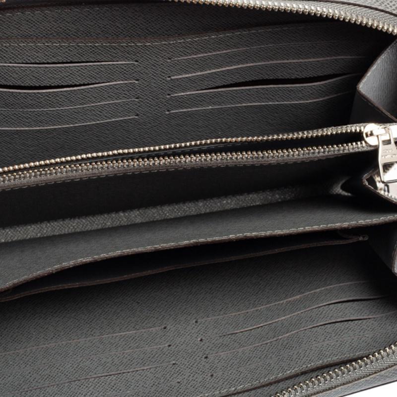 Louis Vuitton Glacier Taiga Leather Zippy XL Wallet 3