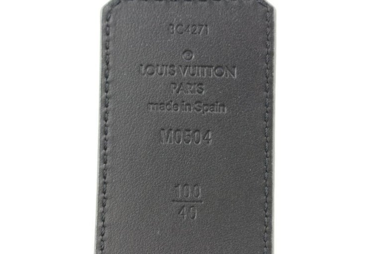 Louis Vuitton LV Pyramide 40mm Belt Monogram. Size 100 cm