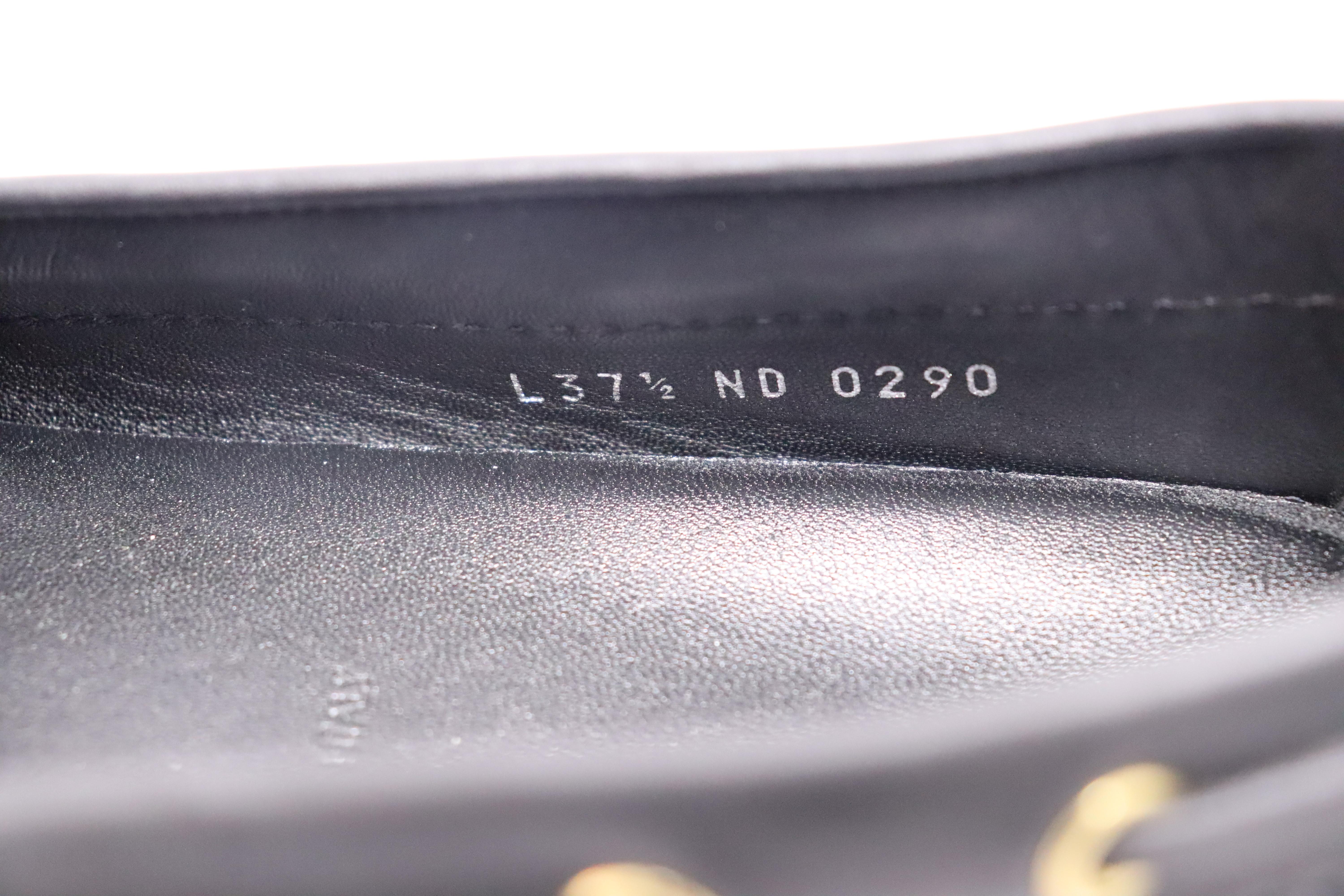 Louis Vuitton Gloria Flat Loafers Size EU 37.5 1