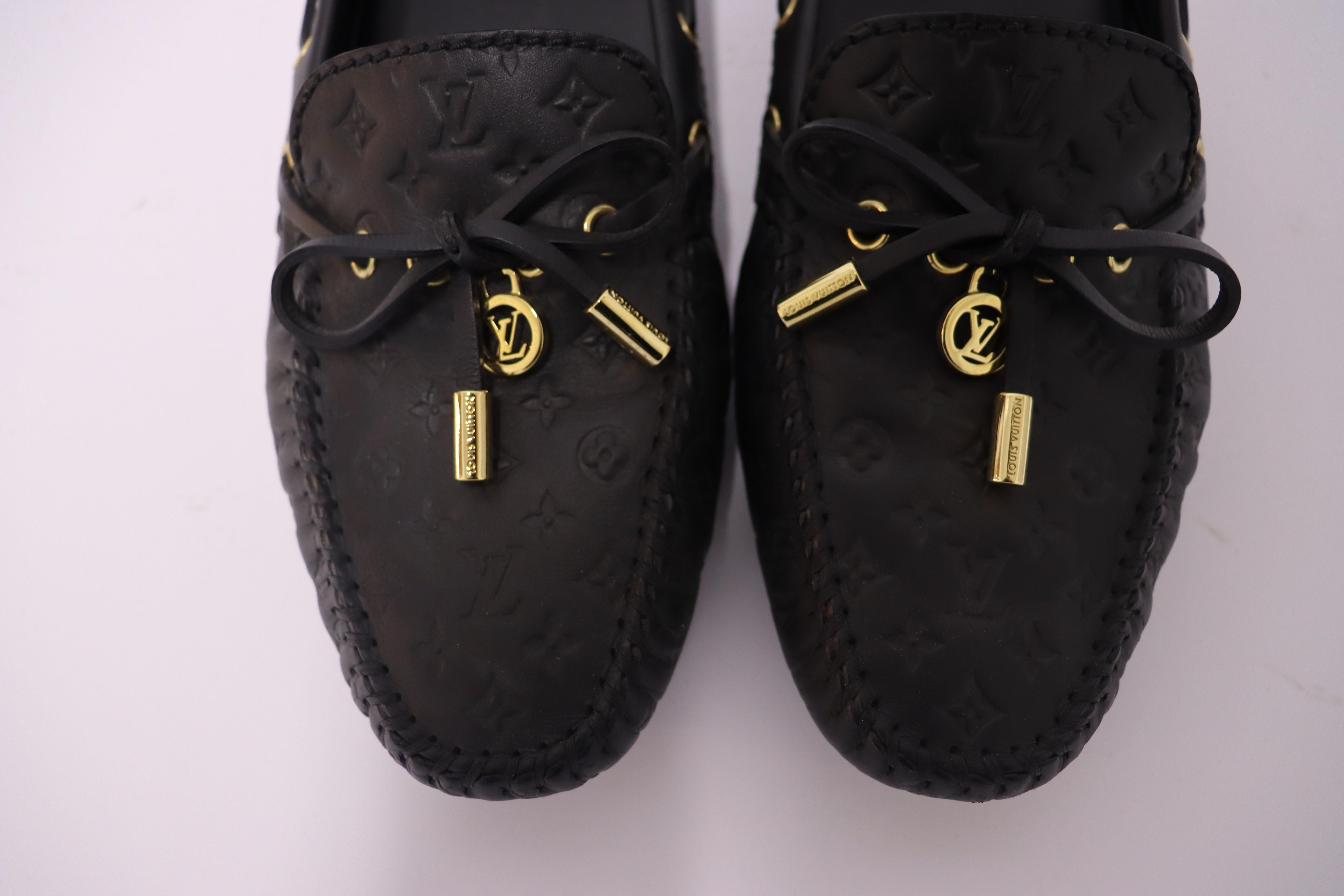 Louis Vuitton Gloria Flat Loafers Size EU 37.5 3