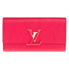 Louis Vuitton GM Wallet in Red écarlate Taurillon leather, brand new !