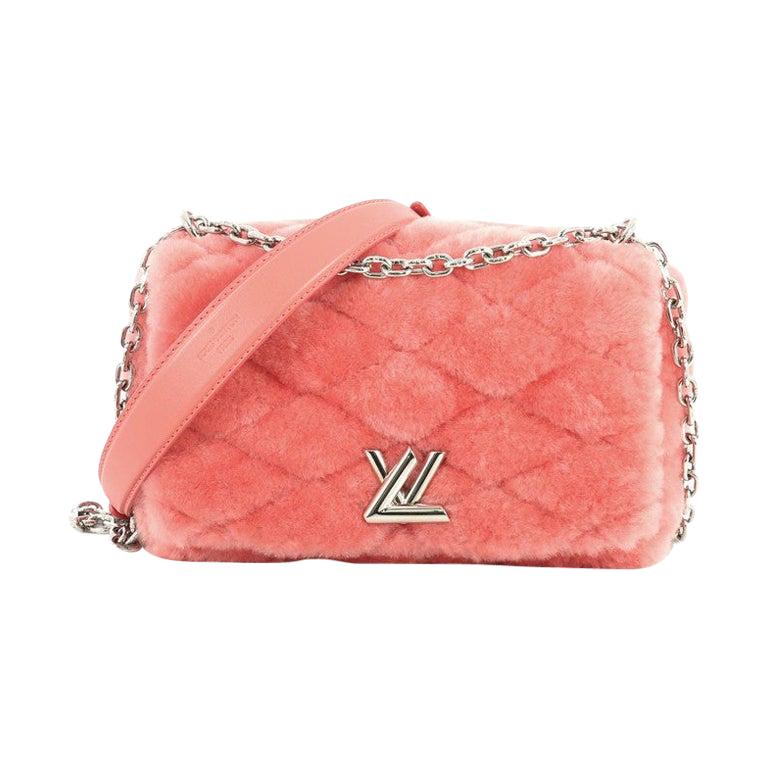 Louis Vuitton GO-14 Handbag Malletage Fur PM at 1stdibs