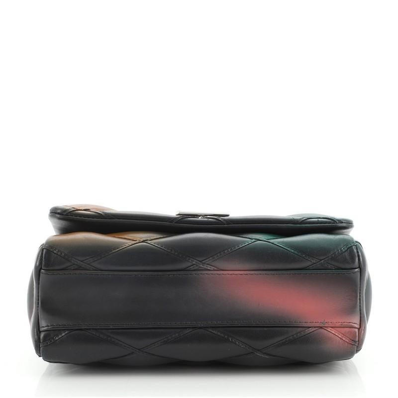 Louis Vuitton GO-14 Handbag Malletage Hologram Print Leather PM In Good Condition In NY, NY