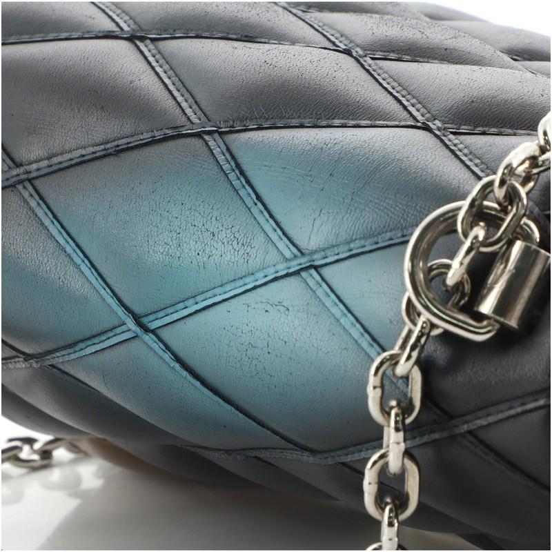 Louis Vuitton GO-14 Handbag Malletage Hologram Print Leather PM 1