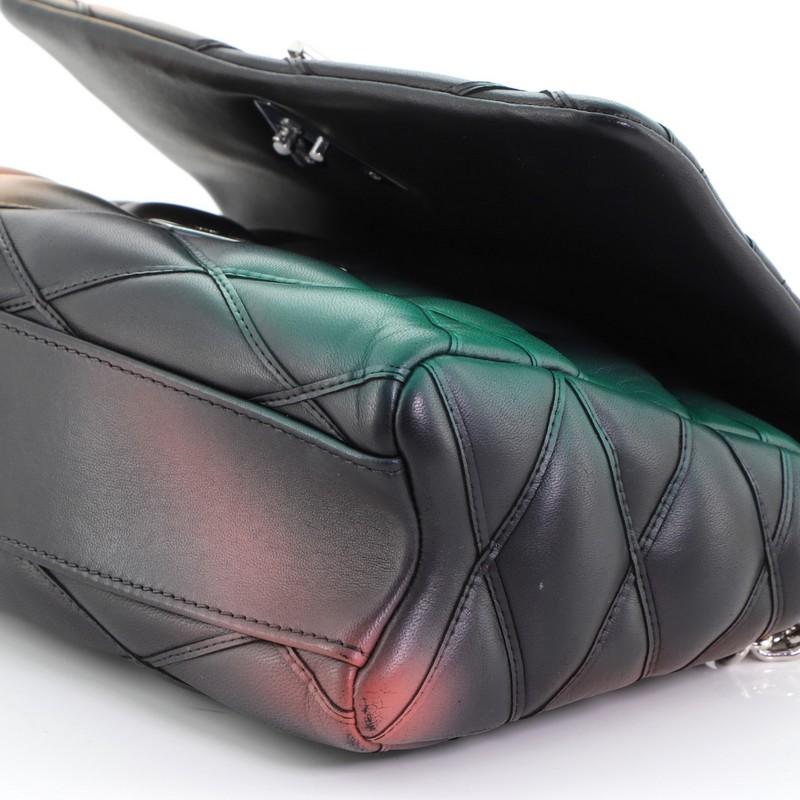 Louis Vuitton GO-14 Handbag Malletage Hologram Print Leather PM 3