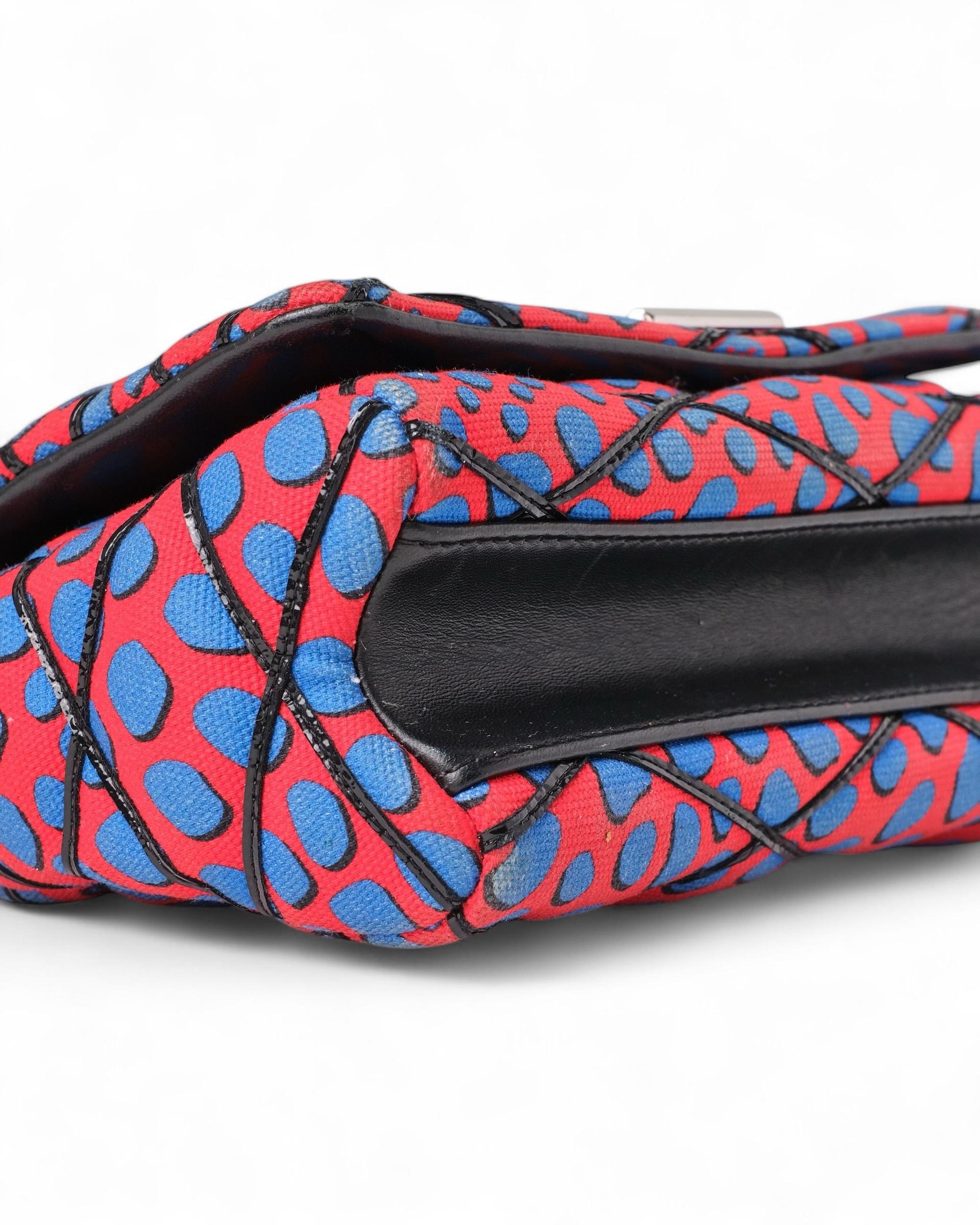 Louis Vuitton GO-14 MM Malletage Jungle Dots Red For Sale 9