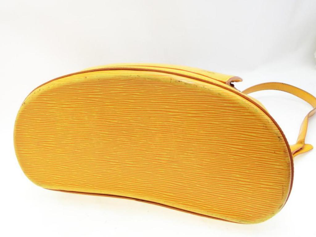 Louis Vuitton Gobelins 232756 Yellow Leather Backpack 7