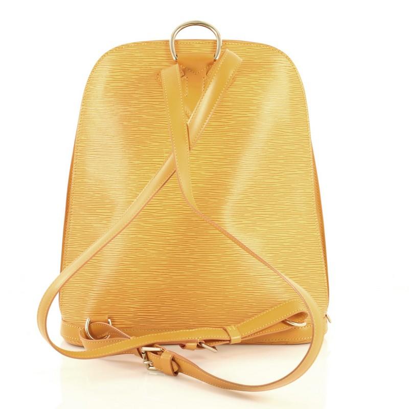 Louis Vuitton Gobelins Backpack Epi Leather In Good Condition In NY, NY