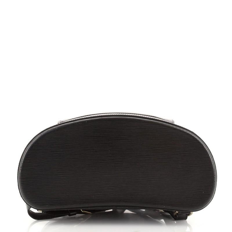 Black Louis Vuitton Gobelins Backpack Epi Leather