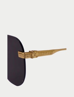 Louis Vuitton Gold Aviator Sunglasses