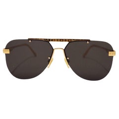 Louis Vuitton Gold Aviator Sunglasses