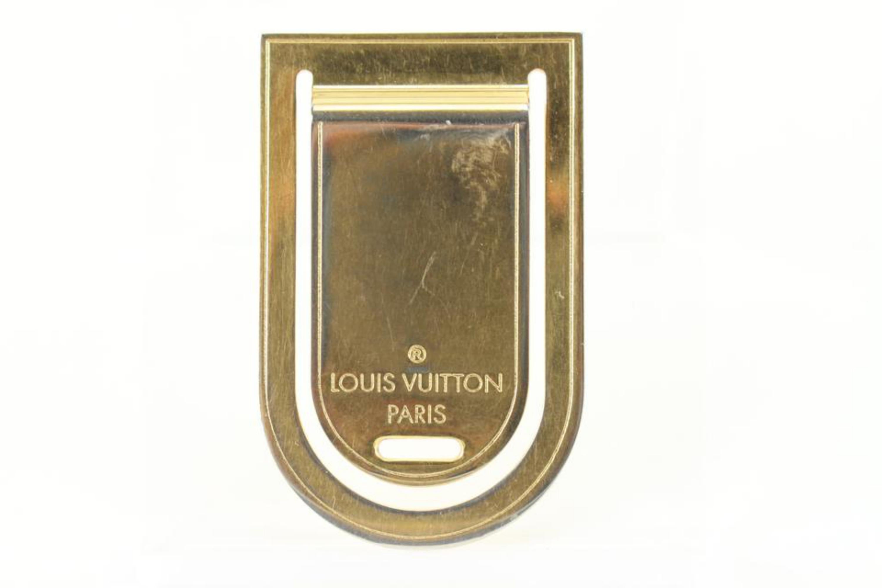 Louis Vuitton Monogram Money Clip Black – DAC