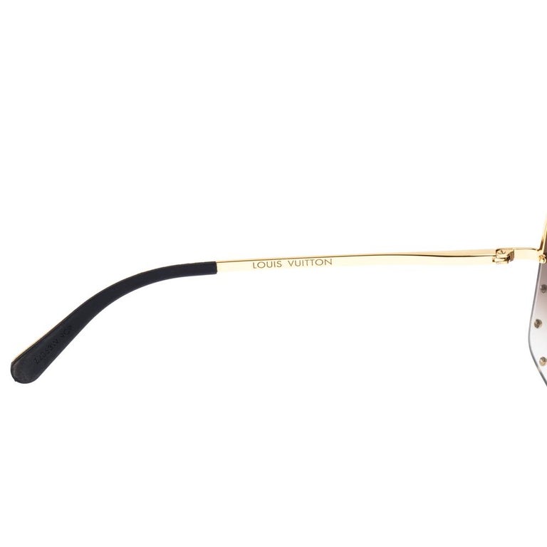Louis Vuitton Brown Z03710 Square Gradient Sunglasses Louis Vuitton
