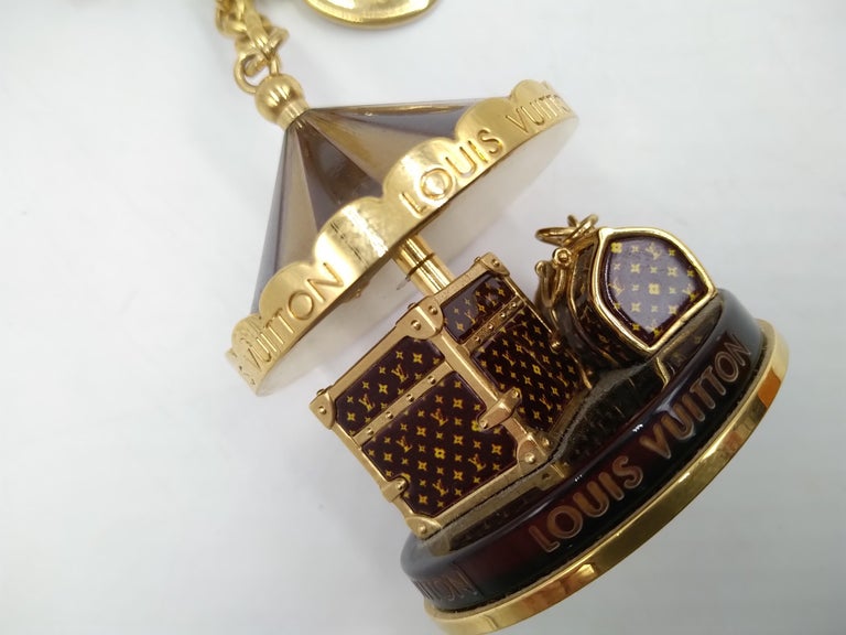 Louis Vuitton Vintage Brown Monogrammed Coin Purse Key Chain, Luxury, Bags  & Wallets on Carousell