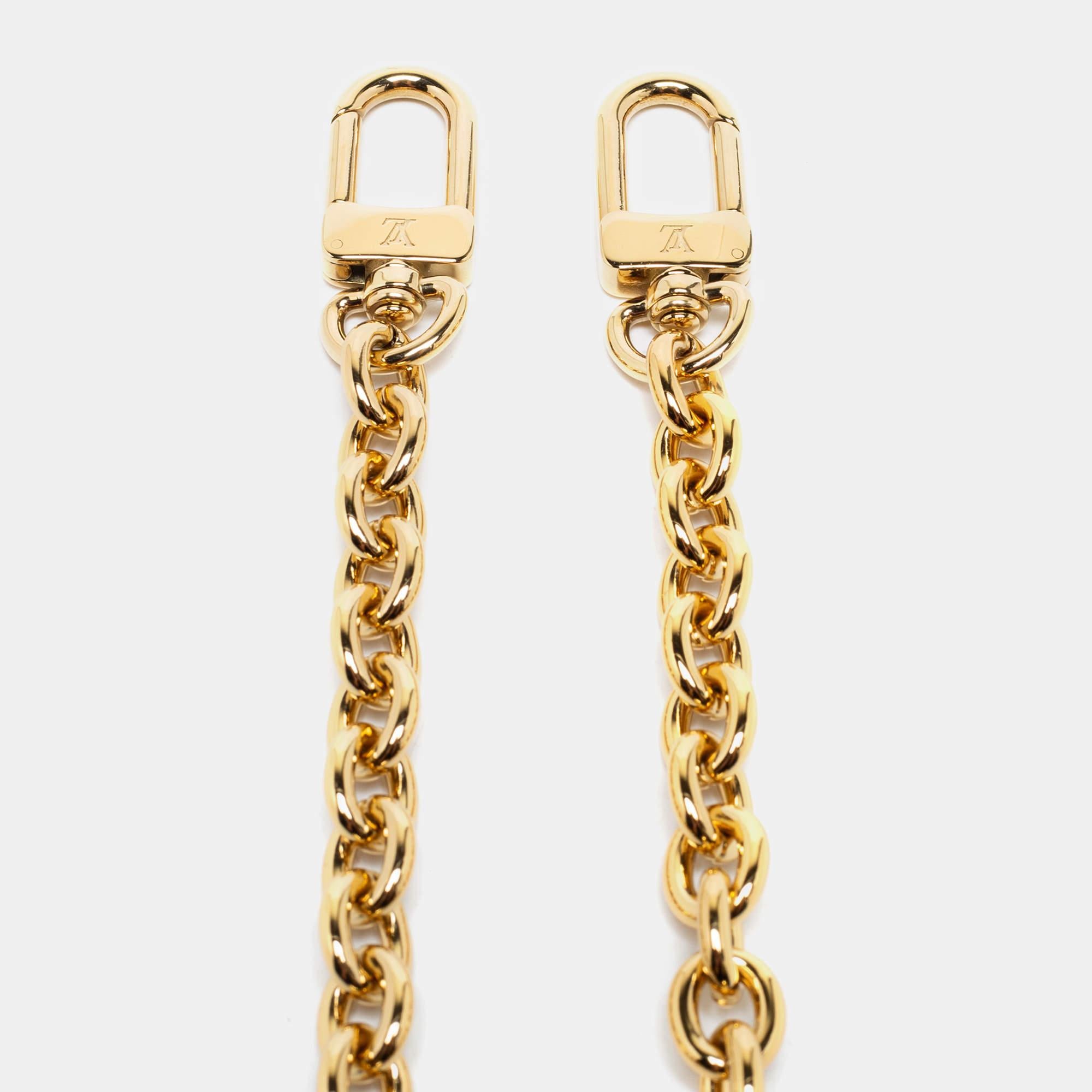 coach chain link strap