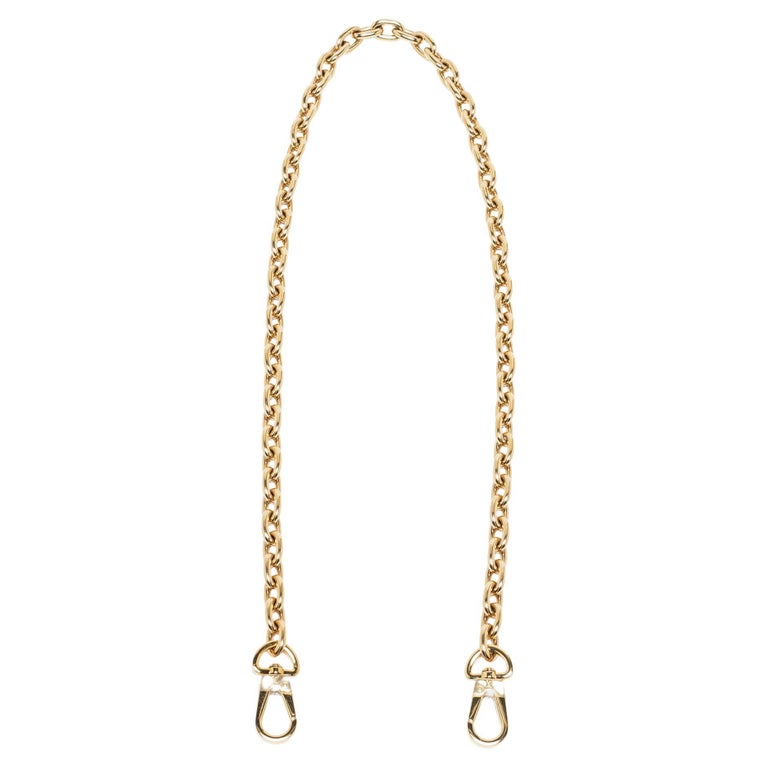 Louis Vuitton Gold Chain Link Shoulder Bag Strap at 1stDibs  louis vuitton  gold chain strap replacement, louis vuitton chain strap replacement, chain  strap louis vuitton