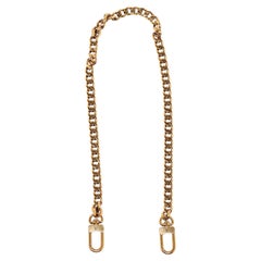 Louis Vuitton Gold Chain Link Shoulder Bag Strap