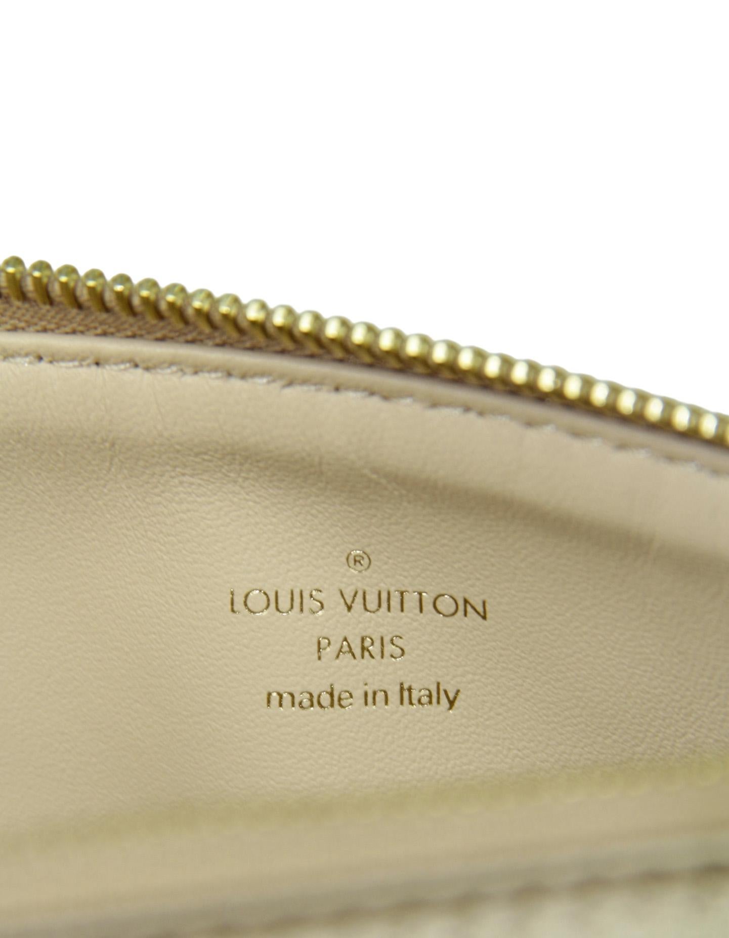 Louis Vuitton Gold Embossed Monogram Coussin BB Crossbody Bag 2