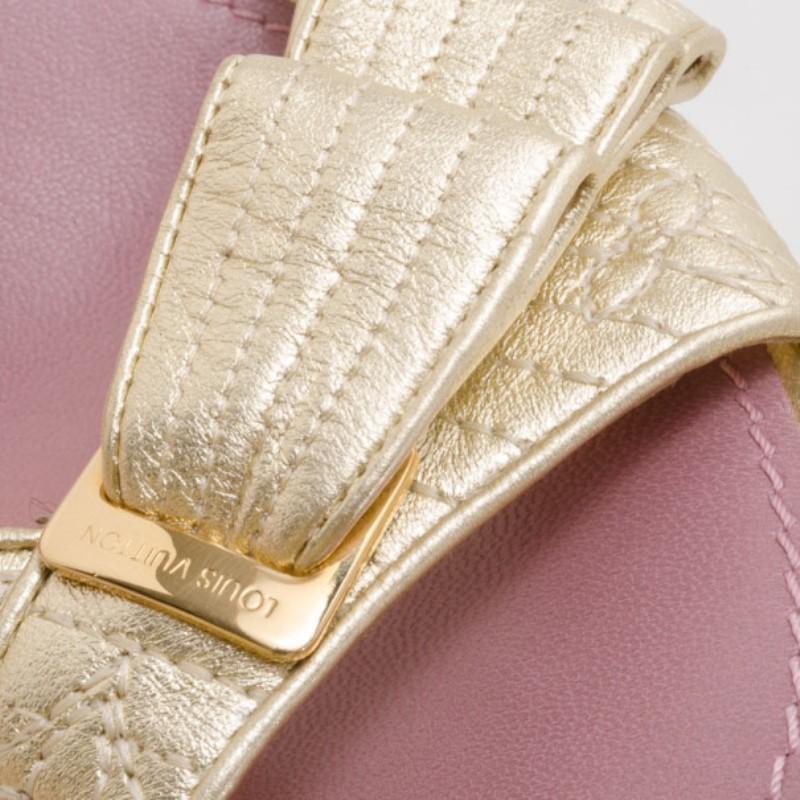 Louis Vuitton Gold Evening Sandals Size 39 4