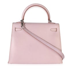 Hermès Vintage Lilas Box Nepal Sellier Kelly 25 PHW