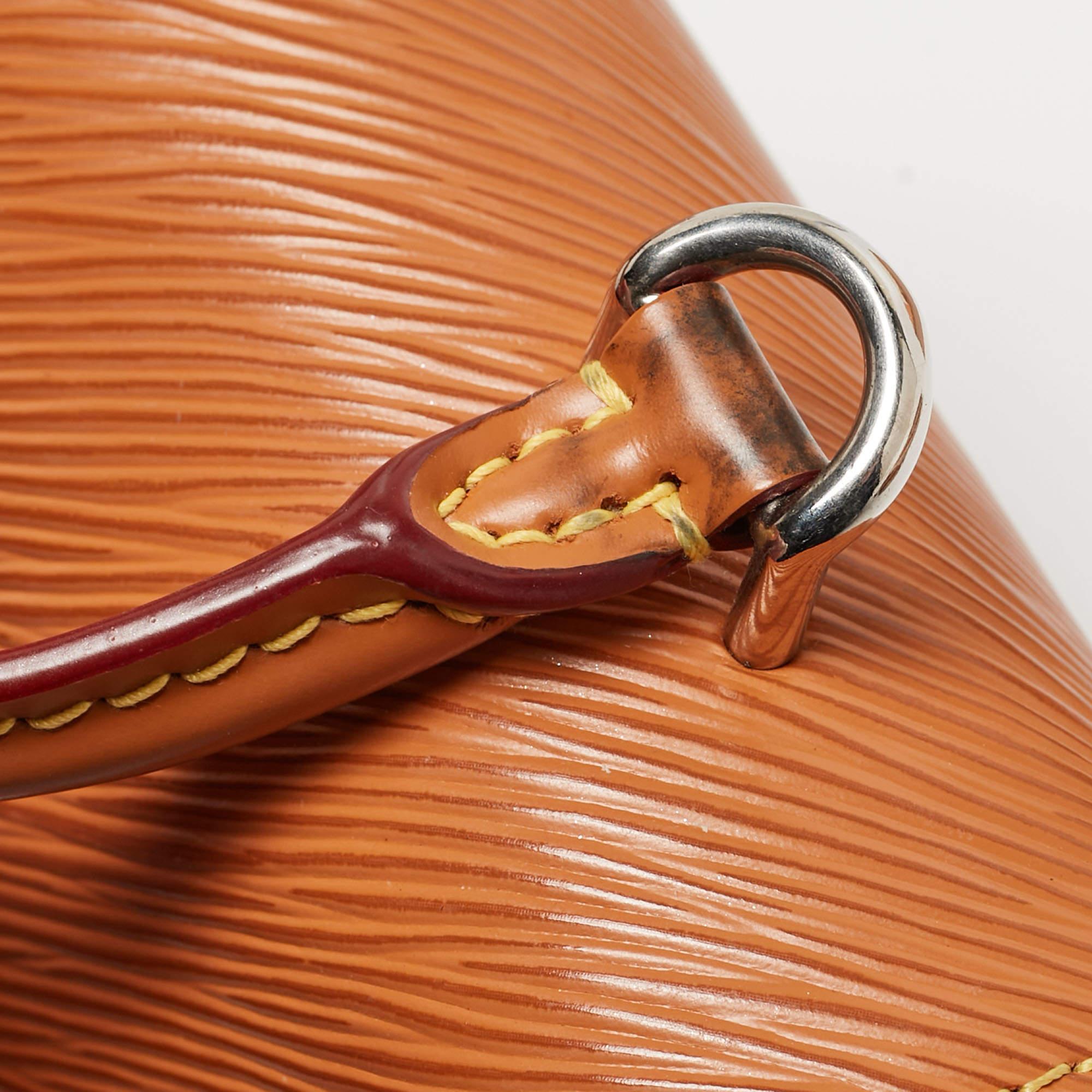 Louis Vuitton Gold Honey Epi Leather Mini Cluny Bag 7
