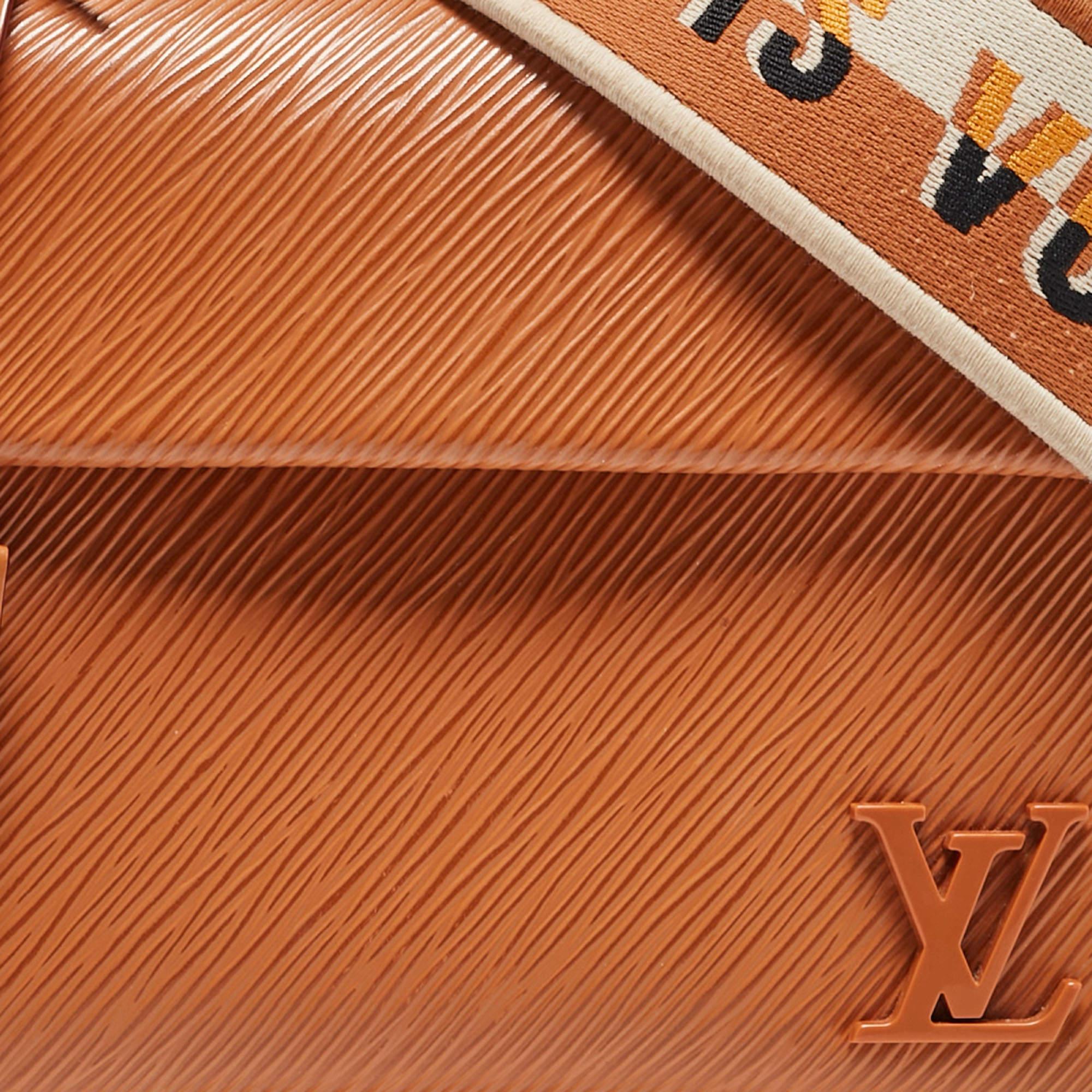Louis Vuitton Gold Honey Epi Leather Mini Cluny Bag 11