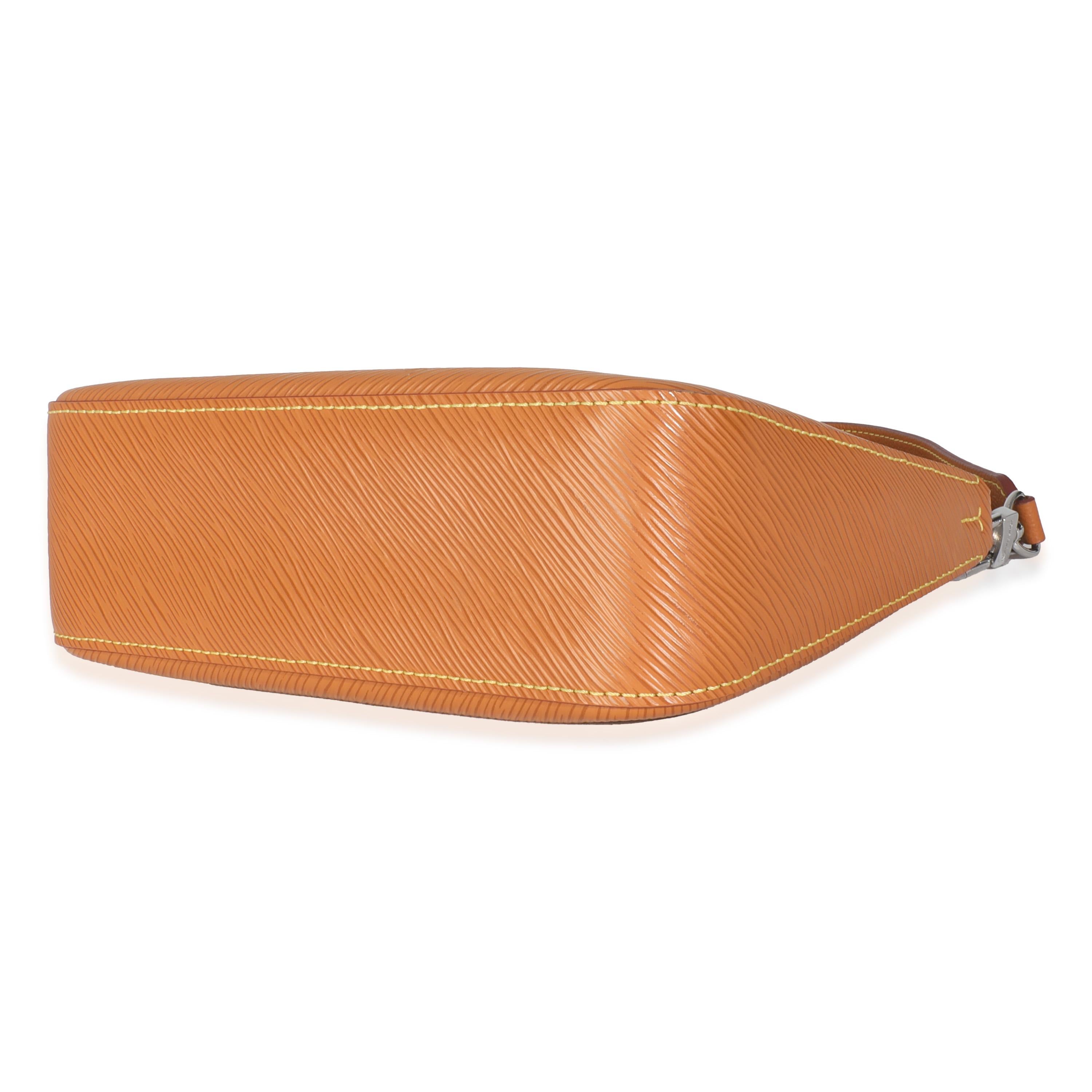 Louis Vuitton Gold Honey Epi Marelle For Sale 3