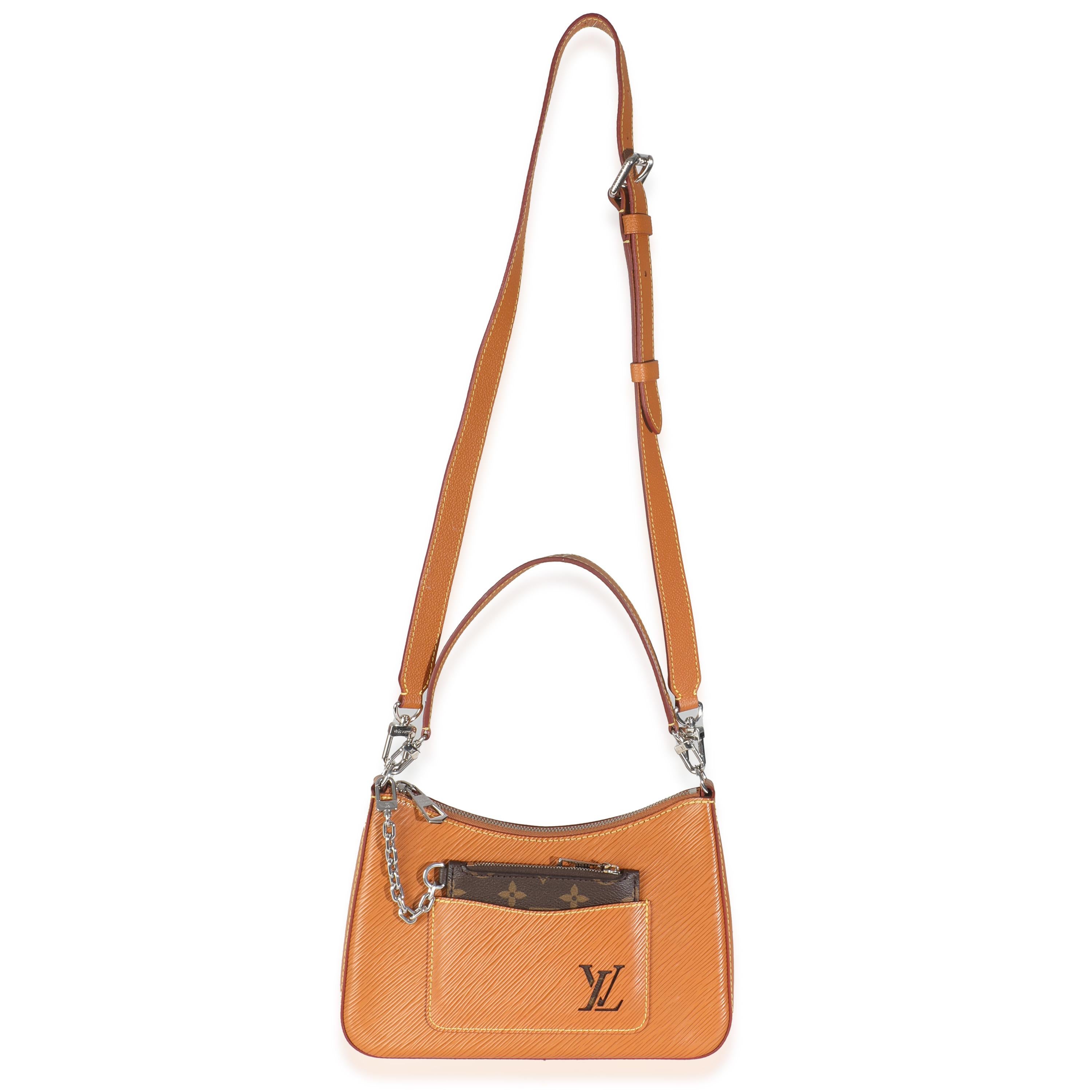 Louis Vuitton Gold Honey Epi Marelle For Sale 4