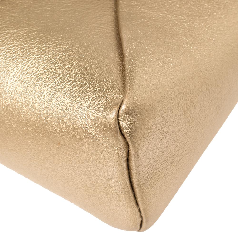 Louis Vuitton Gold Leder Love Note Tasche 2