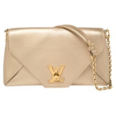 Louis Vuitton Metallic Two Tone Leather Love Note Bag Louis Vuitton