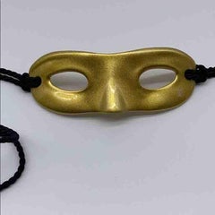 Louis Vuitton Gold Metal Mask Hat Head Band