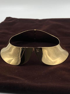 Louis Vuitton Marc Jacobs Runway Collection Gold Metal Collar