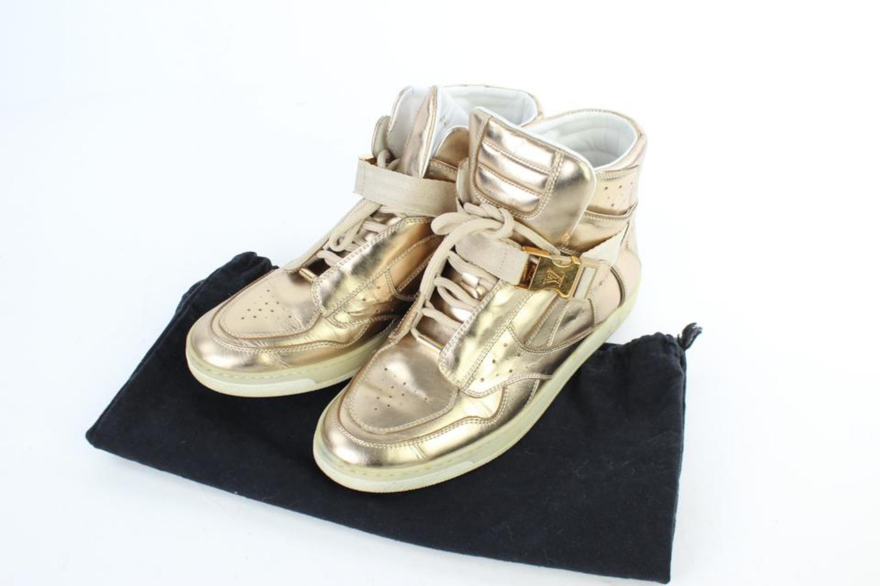 Louis Vuitton High 8 Sneakers - 2 For Sale on 1stDibs