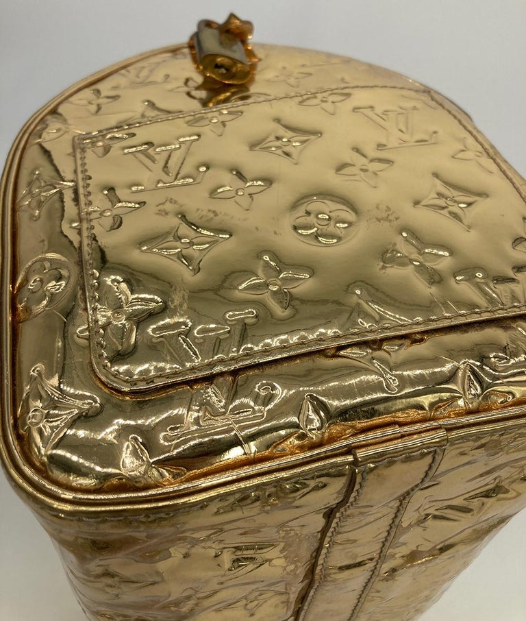 Louis Vuitton Gold Mirror Speedy 30 at 1stDibs