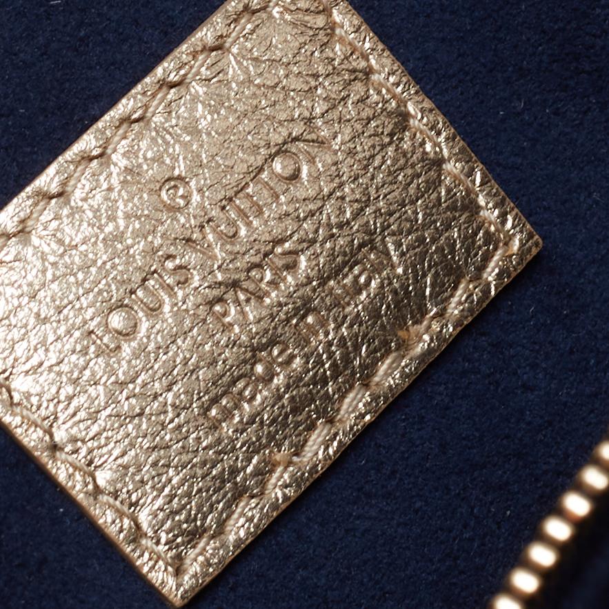 Louis Vuitton Gold Monogram Embossed Coussin PM Bag 2