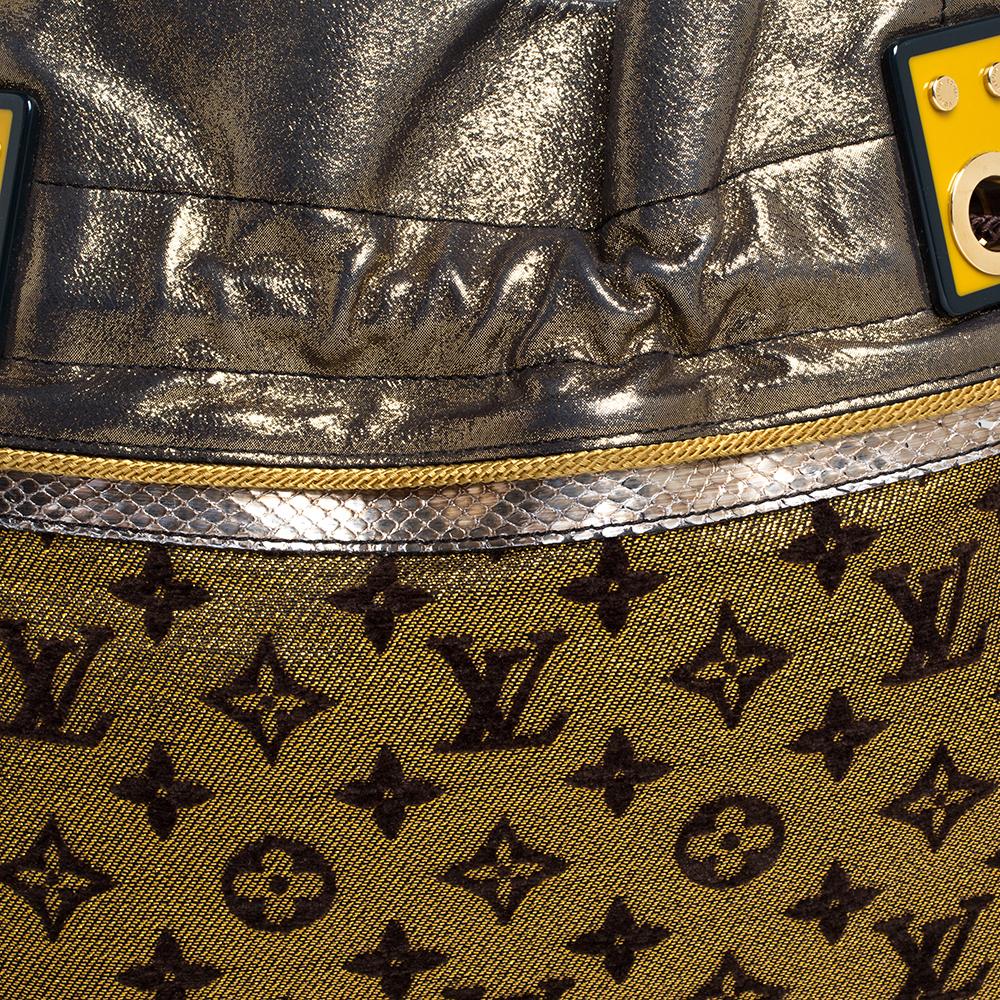 Louis Vuitton Gold Monogram Lurex Limited Edition Sunbird Bag 1