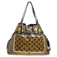 Louis Vuitton Gold Monogram Lurex Limited Edition Sunbird Bag