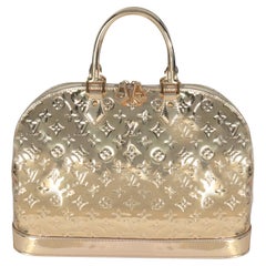 Louis Vuitton Gold Monogram Miroir Alma GM