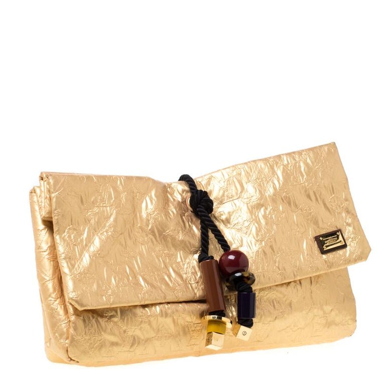 Louis Vuitton Monogram Limelight African Queen Clutch Bag at 1stDibs