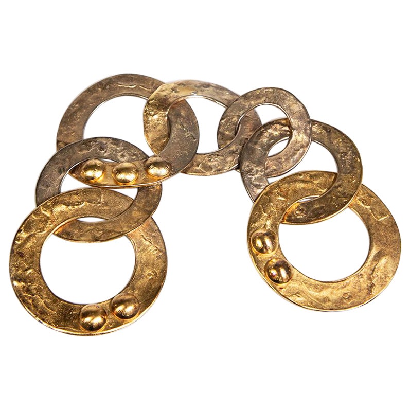 Louis Vuitton Gold Scarf Ring