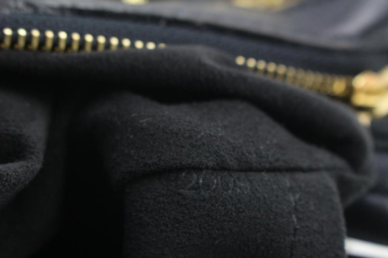 Louis Vuitton Gold Sequin Monogram Eclipse Speedy 28 Leather White