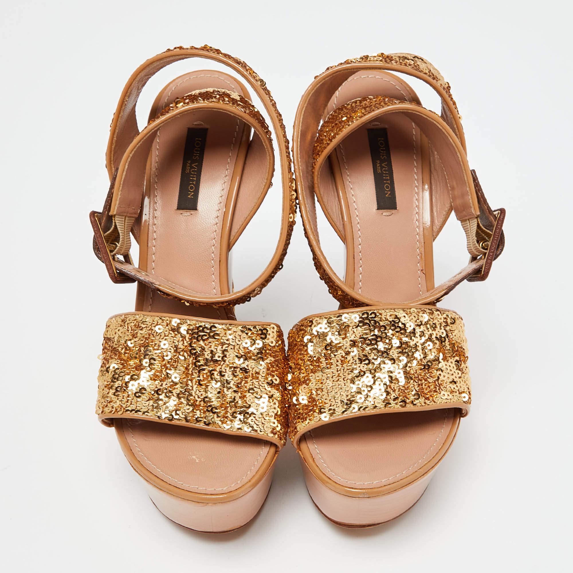 Lv sandals ankle wrap cheap