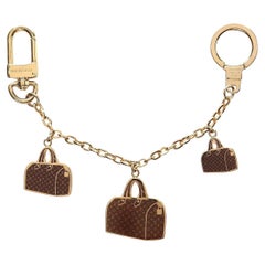 Louis Vuitton Gold Speedy Bag Charm Chain Pochette Extender