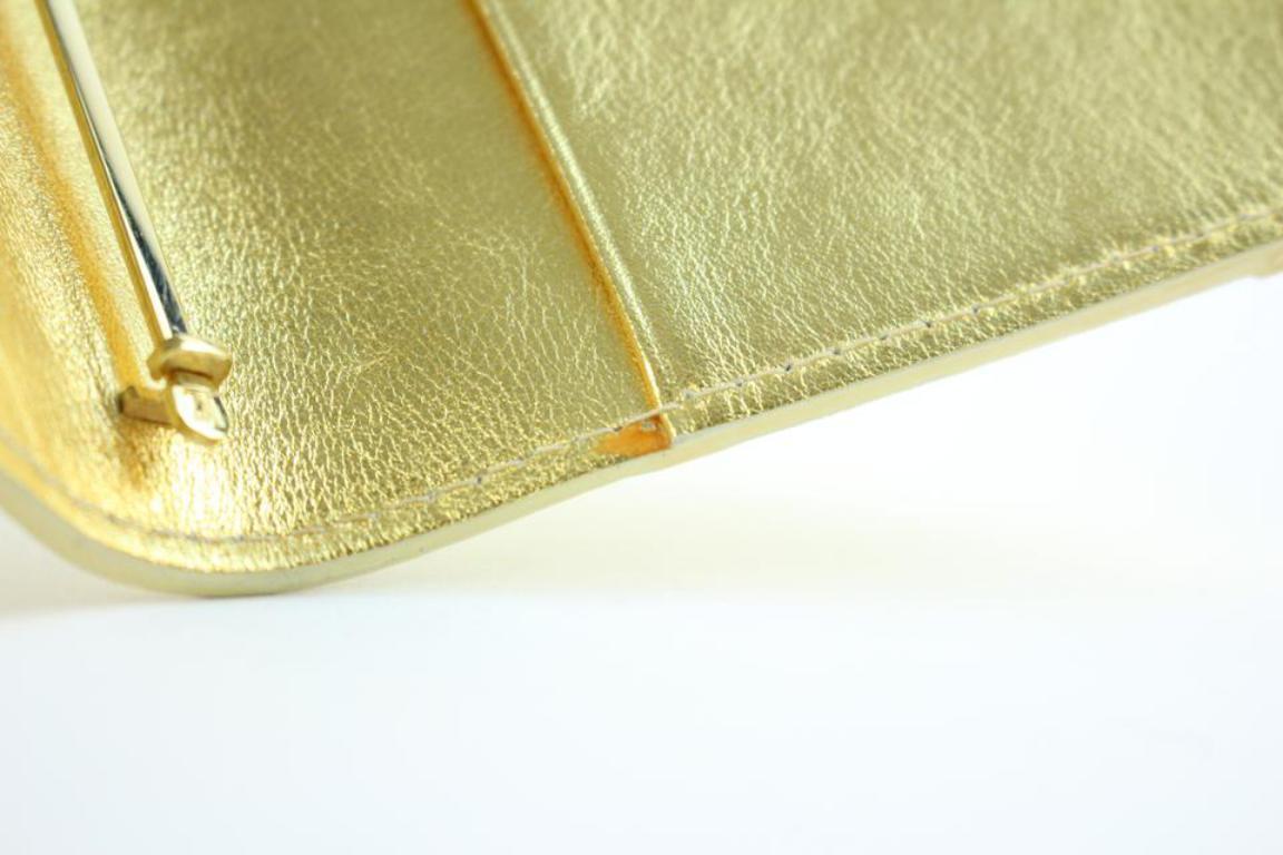 Louis Vuitton Gold Suhali Leather Partnenaire Agenda 215811 für Damen oder Herren im Angebot