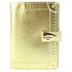 Vintage Louis Vuitton Gold Suhali Leather Partnenaire Agenda PM 2150811