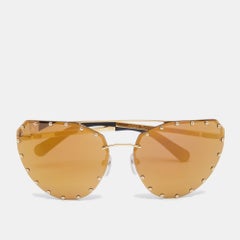 Louis Vuitton Gold The Party Cat Eye Sunglasses