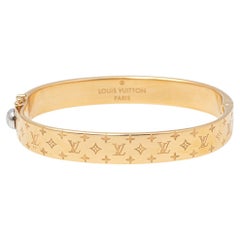 Shop Louis Vuitton Nanogram cuff (M00252, M00250, M00253) by