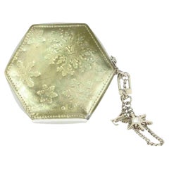 Louis Vuitton Gold Vernis Snowflake Porte Monnaie Flocon Coin Purse 11LV108