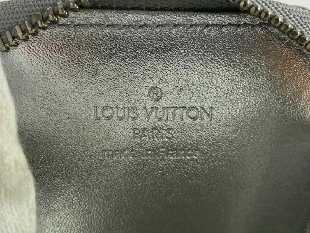 Gray Louis Vuitton Gold Vernis Snowflake Porte Monnaie Flocon Coin Purse 13lv122